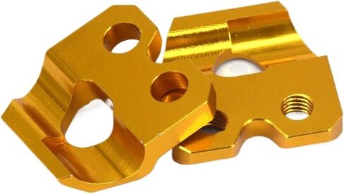 1 Pair Motorcycle Snap Line Hose Holder Cable Clamp, CNC 6061 Aluminum Clip Compatible with RM125 RM250 RMZ250 RMZ450 DRZ400SM in Kuwait