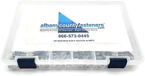 316 Stainless Steel Countersunk Finishing Cup Washers Kit sizes #4 through 1/4" - 276 pieces in Kuwait