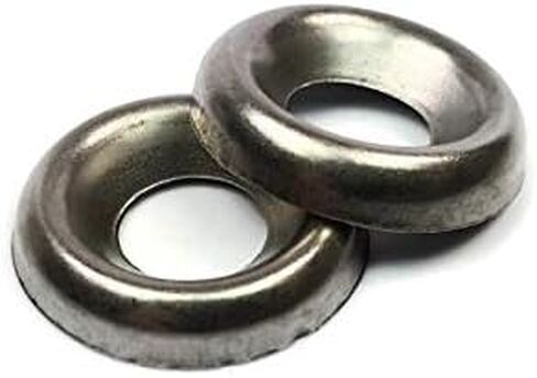 316 Stainless Steel Countersunk Finishing Cup Washers Kit sizes #4 through 1/4" - 276 pieces in Kuwait
