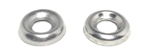 #12 Stainless Steel (316 Marine Grade Stainless) Finishing Washers Cup Washers Countersunk (50 Pieces) in Kuwait