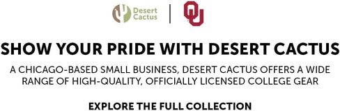 Desert Cactus The University of Oklahoma Paper Cups OU Sooners 20 Count 9 Ounce Cold Beverage for Tailgates, Graduation, Party and Game Day Decoration (Design A) in Kuwait