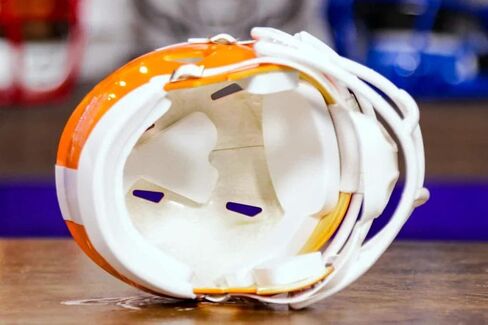 Tennessee Volunteers Speed Mini Helmet - Orange in Kuwait