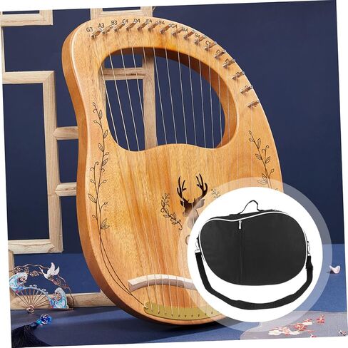 حقيبة تخزين TOYANDONA Lyre Harp خفيفة الوزن وحقيبة للأوتار سهلة التنظيف والصيانة للسفر والاستخدام الخارجي in Kuwait