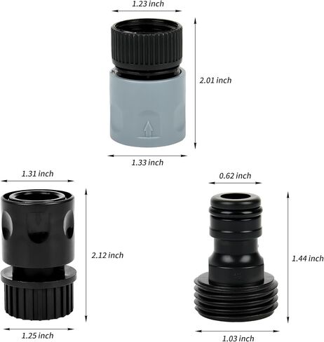 Outboard Engine Flush Kit for Yamaha 4-Stroke Outboards Engine from 8HP to 425HP（Excluding 115HP), Quick Connect Flush Adapter Compatible with Yamaha Offshore/VMAX SHO/XTO Series in Kuwait