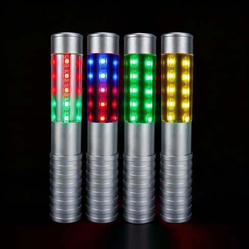 4pcs LED Bottle Service Lights Strobe Baton Rechargeable Strobe Lights for Champagne Suitable for Club Bar Party Wedding Luminous Stick in Kuwait