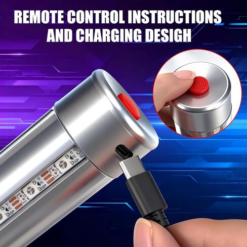 4pcs LED Bottle Service Lights Strobe Baton Rechargeable Strobe Lights for Champagne Suitable for Club Bar Party Wedding Luminous Stick in Kuwait