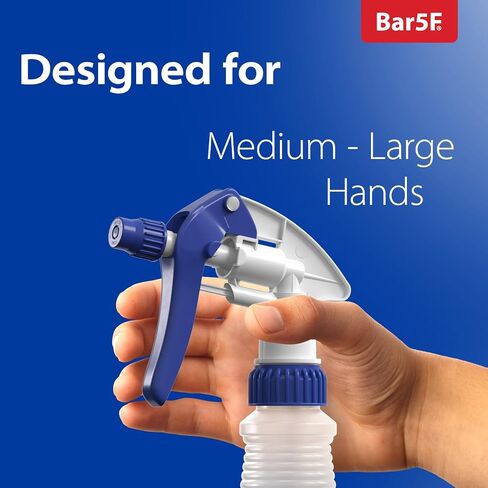 Bar5F 6-Pack استبدال فوهات الرش الزناد لزجاجات 16 أوقية - 32 أوقية مقاومة للمواد الكيميائية قابلة للتعديل مانعة للتسرب in Kuwait
