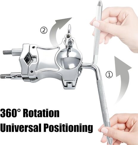 CashBeat 45cm Cymbal Boom الذراع تمديد L-قضيب جبل المشبك لحامل الطبل | حامل مشبك عالي التحمل، تمديد قضيب ذراع بطول 45 سم، دعامة قابلة للتعديل، تناسب معظم حوامل الصنج الطبل، وأجهزة الإيقاع in Kuwait