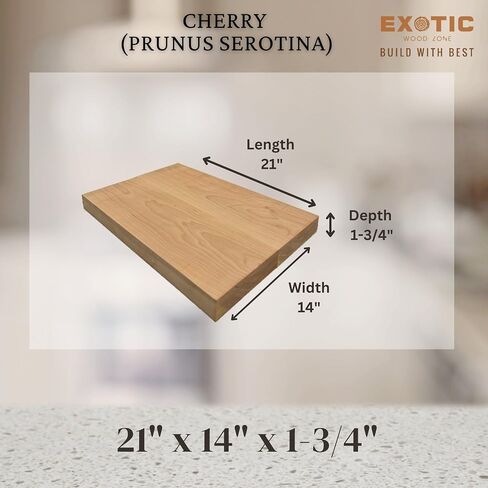 منطقة خشبية غريبة | جيتار كهربائي أمريكي من خشب الكرز الأسود/جيتار باس Luthier Tonewood Body فارغ | 21 بوصة × 14 بوصة × 1-3/4 بوصة - 3 قطع (مسطحة) لاصقة in Kuwait