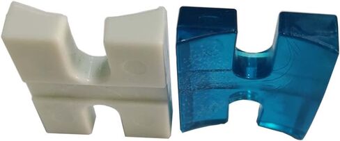 Tennis Racket Stringing Machine Racket Stringing Tool Load Spreader Adapter Attachment Pack of 2 White and Blue in Kuwait