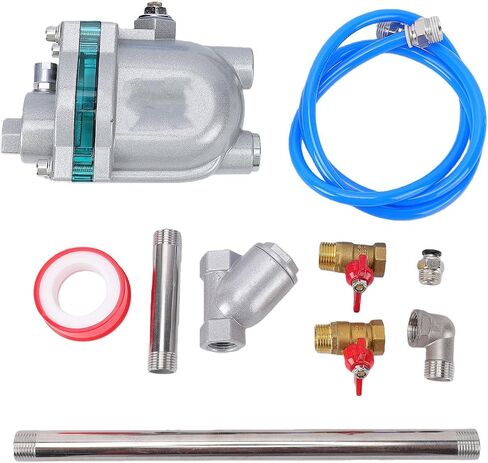 Generic Zero Air Loss Drain Valve Heavy Duty Automatic Aluminum Alloy for Industrial Air Tanks Durable Design in Kuwait