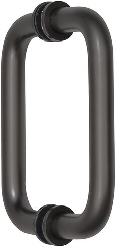 CRL 6 "زيت فرك برونزي أنبوبي من الخلف إلى الخلف 3/4" قطر باب الدش سحب مقابض in Kuwait