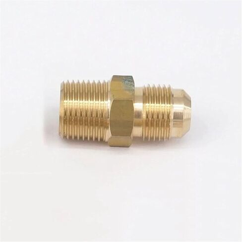 Lkq-Brass Adapter 1/8" 1/4" 3/8" NPT Male Fit Tube OD 1/8" 3/16" 1/4" 5/16" 3/8" Brass SAE 45 Degree Pipe Fittings, Garden Hose Connector(Type 4) in Kuwait
