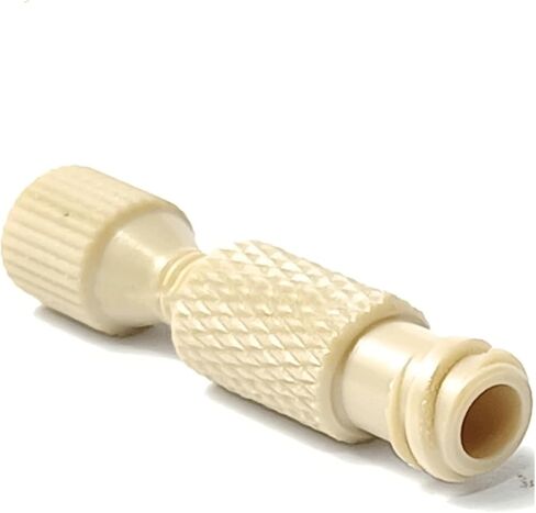 1/16" Tube OD Compression Union To Luer Connector PEEK Pipe Fitting Coupler Adapter in Kuwait