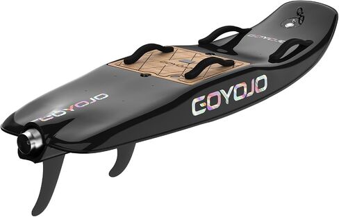 High-Speed Electric Surfboard - (Black Carbon Fiber Version 15KW) Water Jet Surfing Board, Maximum Speed of 65 KM/H, Battery Life of 50-80 Minutes, Hybrid Fiber Construction, Suitable for Adults. in Kuwait