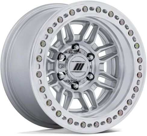 Pro Comp Alloys EQUALIZER 17X9 8X6.5 3.5-38mm GLOSS SILVER W/MACHINED FACE - PA208SD17908038N in Kuwait