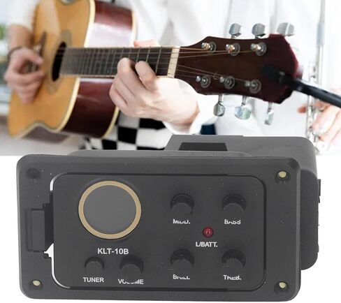 معادل صوت احترافي لمعادل الجيتار للجيتار الصوتي مع شاشة عرض LCD للموسيقيين in Kuwait