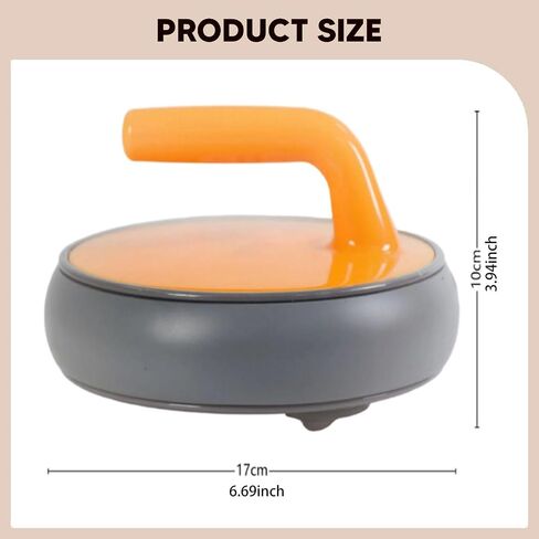 8X Kids Curling Ball Indoor Curling Toy Educational Portable Travel Family Game 17cm for Team Building Activities Classroom in Kuwait