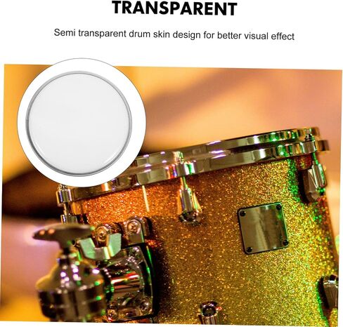 جلد طبل بديل خفيف الوزن من VICASKY Top Snare Drumhead مقاس 10 بوصات طبلة الجاز in Kuwait