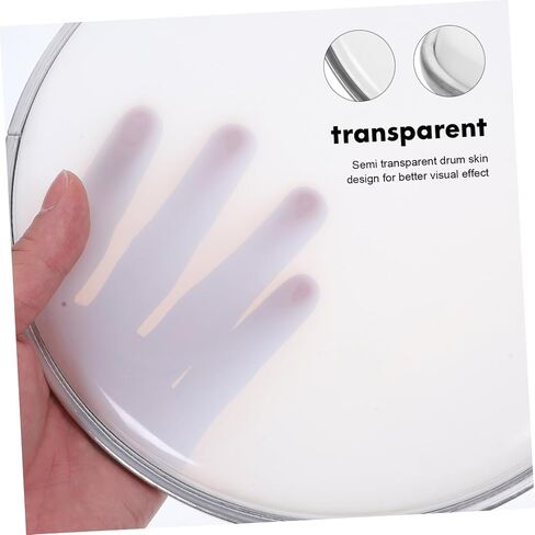 جلد طبل بديل خفيف الوزن من VICASKY Top Snare Drumhead مقاس 10 بوصات طبلة الجاز in Kuwait