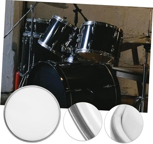 جلد طبل بديل خفيف الوزن من VICASKY Top Snare Drumhead مقاس 10 بوصات طبلة الجاز in Kuwait