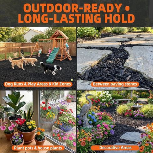 Ready to Use Mulch Binder with Electric Sprayer-1 Gallon Rock Glue for Landscaping, Intertek Test Landscape Pea Gravel Glue, Pet Safe Gravel Stabilizer for Garden Bed, Patio, Yard & Driveways in Kuwait