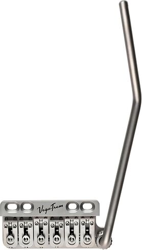 Vega Trem VT1 Special Standard Tremolo Bridge for Strat-Style Guitars – Drop-In 6-Screw No Mods Replacement, 2-Way Vibrato, Stable Tuning, Brass Block, Premium Finishes, Right-Handed in Kuwait
