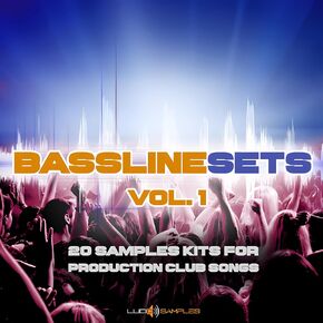 Drum Sample Pack- Bassline Sets, WAV Samples for Music Production in Kuwait