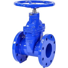 RKT4 4" Cast Iron Gate Valve with Rubber Wedge in Kuwait