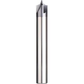 1pcs Carbide Radius Rounding Cutter End Mill R0.5-R6 Deburring Solid Carbide End Mills CNC Router Bit Titanium Coating Chamfering Milling Cutter CNC Carbide Tools Inner R Mill(ICP4F-R5.0-H12) in Kuwait