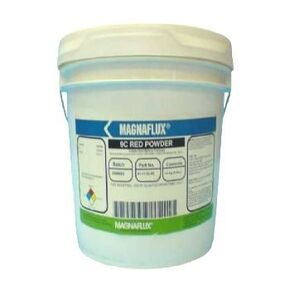 Magnaflux Magnavis Dry Method Non-Fluorescent Magnetic Powders, #8A Red, 10 lb Pail in Kuwait