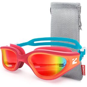 ZIONOR Swim Goggles Adult, G1 Air Polarized Anti-Fog Swimming Goggles for Women Men, Soft Silicone Strap, Outdoor in Kuwait