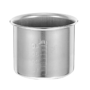 Kisangel Stainless Steel Medicine Measuring Cup 40ml with Accurate Scale, Easy to Clean Small Liquid Measuring Cup and Travel Use in Saudi Arabia
