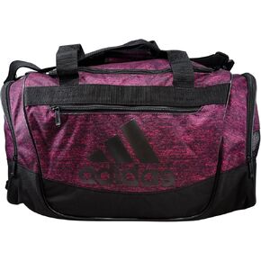 adidas Defender III Small Duffel Bag, Bahia Magenta Jersey/Black in Kuwait