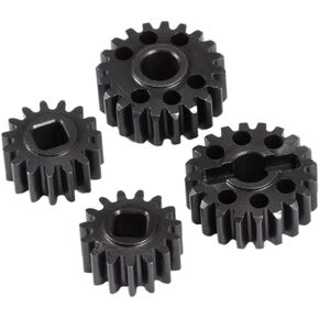 مجموعة تروس البوابة الفولاذية الصلبة 15/20T 14/21T 12/23T متوافقة مع محور البوابة 1/10 III AR45 (15T 20T) in Kuwait
