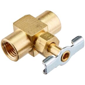باركر هانفين NV109P-4-pk5 سلسلة NV109 صمام إبرة، نحاس، أنبوب أنثى 1/4 بوصة × أنبوب ذكر 1/4 بوصة (عبوة من 5) in Kuwait