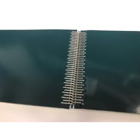 Flexco U2C24 Coated Steel Unibar Clipper Lacing Without Pin Material (Box of 10) in Kuwait