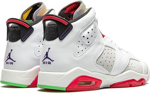 رمادي محايد / أسود / أبيض / أحمر حقيقي Nike Grade School Air Jordan 6 Retro in Kuwait