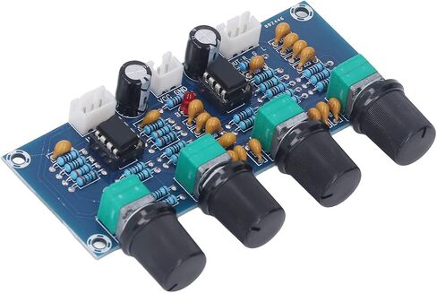 Zerodis Modules Channel Preamplifier Board with 2pcs Connecting Cable for Digital Amplifier DC 12V 24V Preamp Module Dual in Kuwait