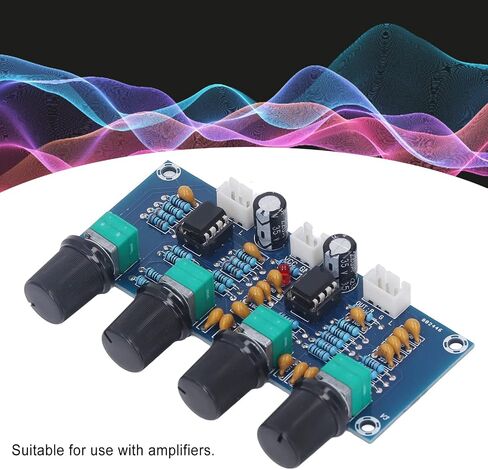 Zerodis Modules Channel Preamplifier Board with 2pcs Connecting Cable for Digital Amplifier DC 12V 24V Preamp Module Dual in Kuwait
