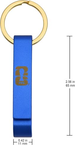 Official FIFA World Cup 2026 Edition - 2.5 inch Red, White & Blue Bottle Opener Keychain Combo Set (1 of Each) - Once-in-a-Lifetime Collector’s Items - Premium Lightweight Aluminium Alloy in Kuwait