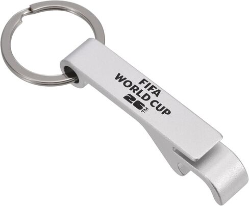 Official FIFA World Cup 2026 Edition - 2.5 inch Red, White & Blue Bottle Opener Keychain Combo Set (1 of Each) - Once-in-a-Lifetime Collector’s Items - Premium Lightweight Aluminium Alloy in Kuwait