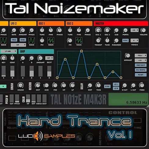 Drum Kit Pack- Tal Noisemaker Hard Trance Vol. 1, audio Samples for Music Production in Kuwait