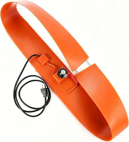 Metal Drum Heater for 55 Gallon Barrel, 110V Bucket Heater for Metal Oil Drum, Heating Band with Adjustable Thermostat, Heavy Duty Silicone Rubber Grease Keg Honey Pail Heater (68.5" x 5") in Kuwait