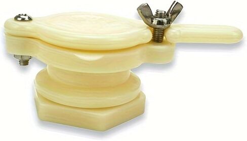 2pcs Easy-Flow Honey Gate Valve - Durable Plastic Beekeeping Extractor Tap for Bottling, Fits Most Barrels (2pcs) in Kuwait