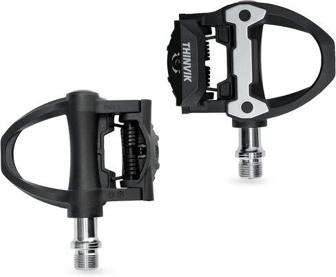 دواسات Thinvik Clipless دواسات ركوب الدراجات على الطرق مع مرابط متوافقة مع مركز دواسة نظام Shimano SPD SL 53 مم in Kuwait