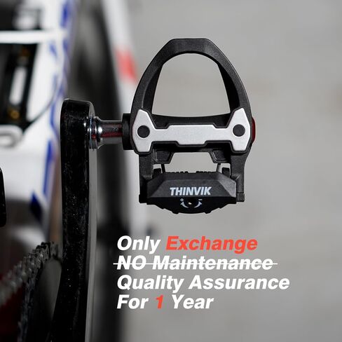 دواسات Thinvik Clipless دواسات ركوب الدراجات على الطرق مع مرابط متوافقة مع مركز دواسة نظام Shimano SPD SL 53 مم in Kuwait