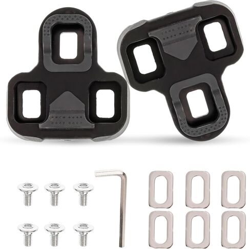 BlueStars 2 Packs Bike Cleats - Compatible with Shimano - Cycling Cleat for Cycling Shoes Suitable for Spinning Indoor Cycling Mountain Biking Outdoor Road Cycling in Kuwait