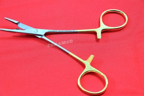 HEMOSTAT FORCEPS PREMIUM OLSEN HEGAR NEEDLE HOLDER 6.5 Inches 2PCS CYNAMED in Kuwait