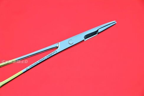HEMOSTAT FORCEPS PREMIUM OLSEN HEGAR NEEDLE HOLDER 6.5 Inches 2PCS CYNAMED in Kuwait